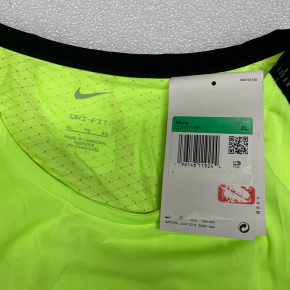 DQ4757-358 Nike Men's Fall Dri-FIT Run Dvn Rise 365 Short Sleeve Top L & XL $60 - Picture 13 of 13